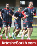 گزارش تمرین: ریکاوری پرسپولیسی‌ها در غیاب امیری و لک
